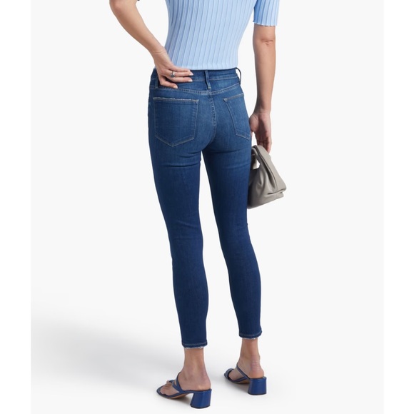 Frame Denim Le High Skinny Crop Jeans, Size 28, Color Dame - Picture 8 of 10
